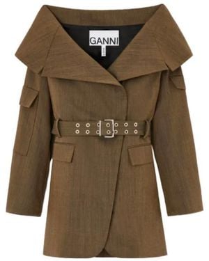 Ganni Blazer - Green