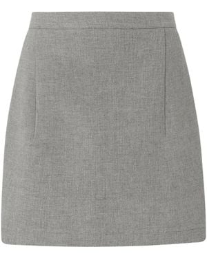 Pinko Pleated Mini Skirt - Gray
