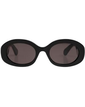 Chloé Chloé Eyewear Oval Frame Sunglasses - White