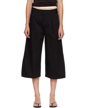 Citizens of Humanity Cocoon Pleated Trousers - Black