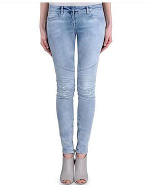 Balmain Washed Jeans - Blue
