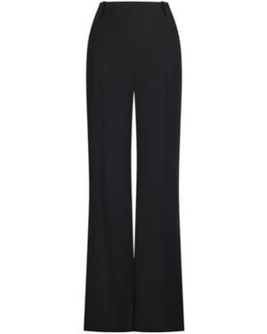 KHAITE Straight-Leg Casual Pants - Black