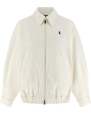 Polo Ralph Lauren Oversized Windbreaker - White
