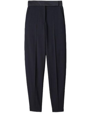 JOSEPH Aix Seam Detail Tailored Trousers - Blue