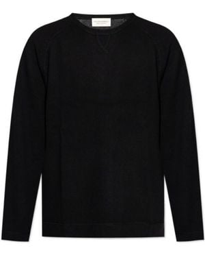 Officine Generale Raglan-Sleeve Jumper - Black