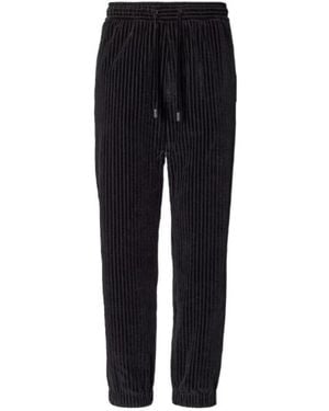 Fendi Velvet Trousers - Black
