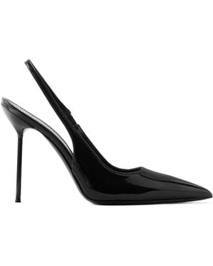 Paris Texas Lidia Slingback Pumps - Black