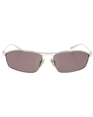 Balenciaga Eyewear Tag 3.0 D-Frame Sunglasses - White
