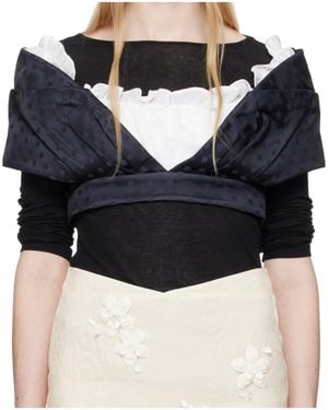 ShuShu/Tong Crop Top - Blue