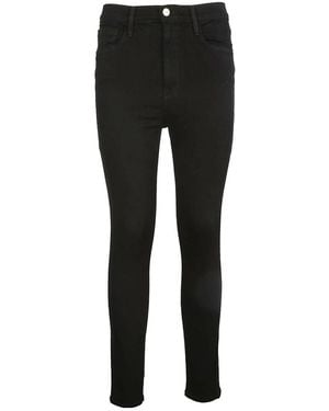 FRAME Ali Skinny Jeans - Black