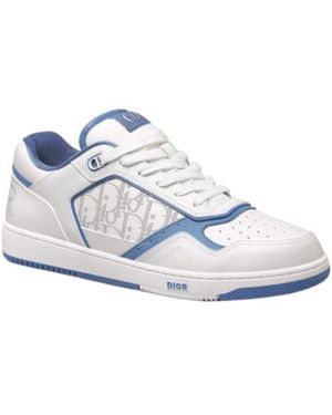 【爽やかブルー☆】DIOR AND HYLTON NEL B27 スニーカー DIOR AND HYLTON NEL B27 Uptown Low-Top Sneaker White and