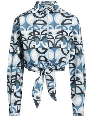 Dolce & Gabbana Classic Long-Sleeve Shirt - Blue