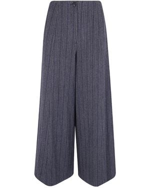 Paul Smith Wide Leg Pants - Blue