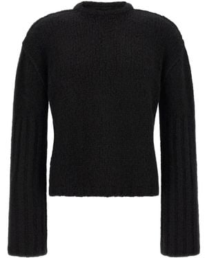 Rick Owens Tower Round Neck Jumper - Black