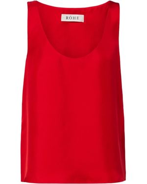 Rohe Silk Top - Red