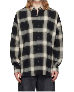 Fear Of God Plaid Shirt - Grey