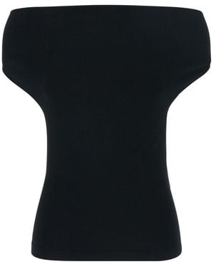 Semicouture Semi Couture Angels Knit Top - Black