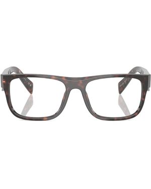Prada Eyewear Square Frame Glasses - White
