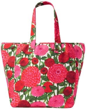La DoubleJ Printed Handbag - Red