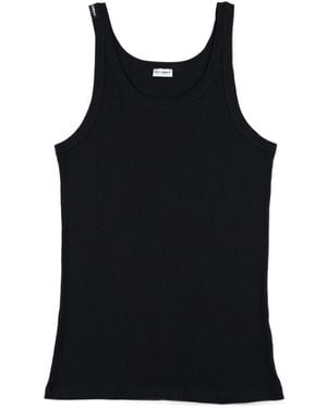 Dolce & Gabbana Round Neck Top - Black