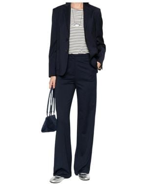 Barena Long-Sleeved Suit Jacket - Blue