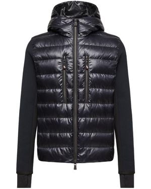 Moncler Padded Zip-Up Hoodie - Black