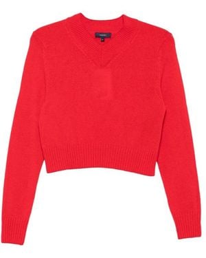 Soeur Long-Sleeved Jumper - Red