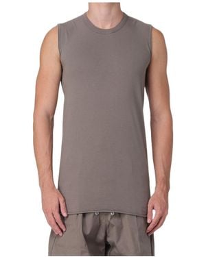 Rick Owens Exposed-Seam T-Shirt - Grey