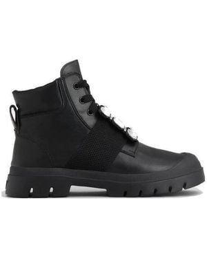 Roger Vivier Tie Buckle Boots - Black