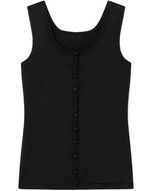 GIMAGUAS Crew-Neck Tank Top - Black
