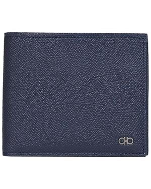 Ferragamo Bifold Wallet - Blue