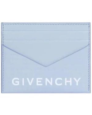 Givenchy G Cut Card Holder - Blue