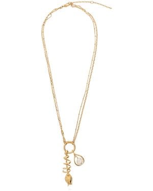 Chloé Chloé Tulip Pendant Necklace - White