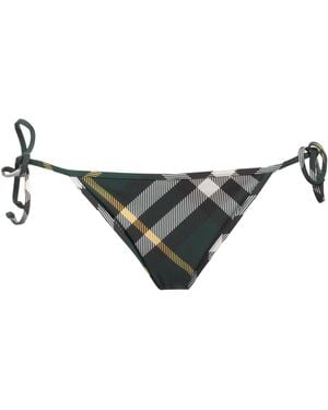 Burberry Checkered Bikinis - Green