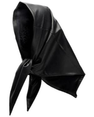 Magda Butrym Leather Scarf - Black
