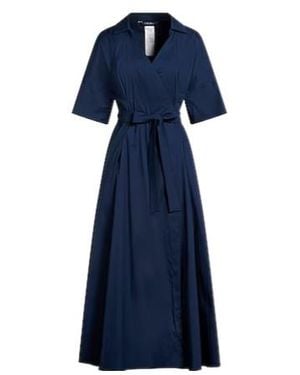 Max Mara Stretch Shirt Dress - Blue