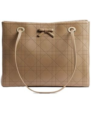 Dior Medium Promenade Shopping Bag - Natural