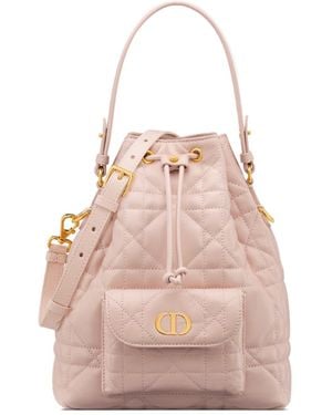 Dior Small Caro Bucket Bag - Pink