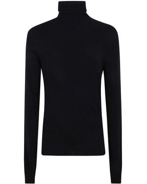 MD75 Roll-Neck Top - Black