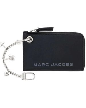 Marc Jacobs The Top Zip Charm Wallet - Black