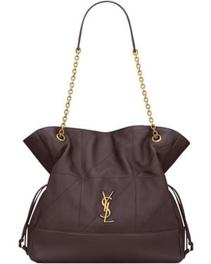 Saint Laurent Jamie Tote Bag - Purple