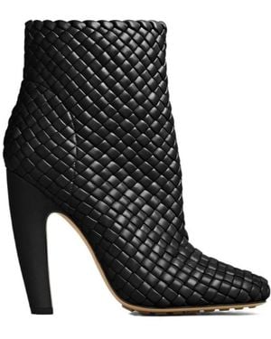 Bottega Veneta Canalazzo Ankle Boots - Black