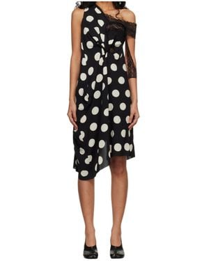 Junya Watanabe Polka Dot Dress - Black