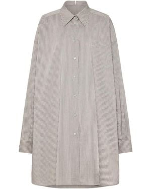 Maison Margiela Folded Collar Shirt - Grey