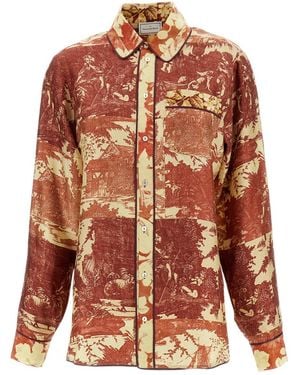 Pierre Louis Mascia Silk Shirt - Multicolour