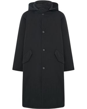 The Row Nikar Hooded Coat - Black