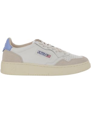 Autry Medalist Lace-Up Trainers - Grey