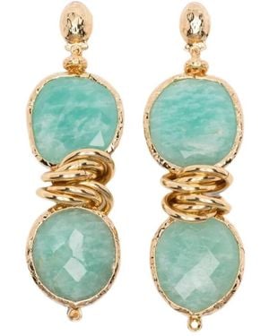 Gas Bijoux Sirena 2 Earrings - Green