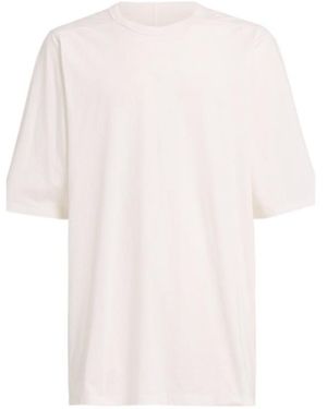 Rick Owens Crewneck Shortsleeve - White