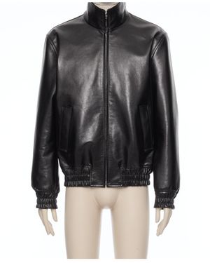 Valentino Leather Jacket - Black